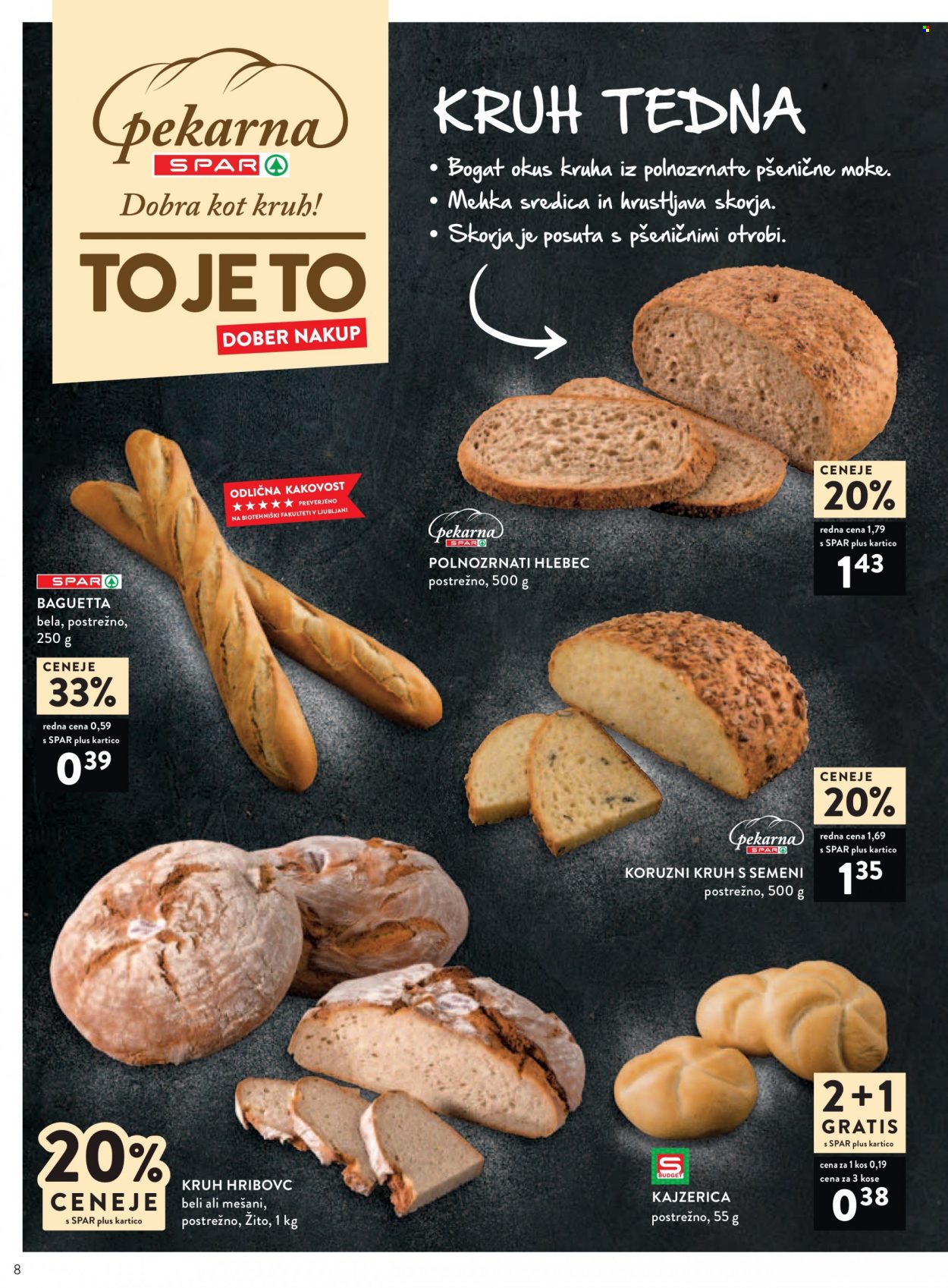 SPAR katalog - 16.3.2022 - 22.3.2022. Stran 8
