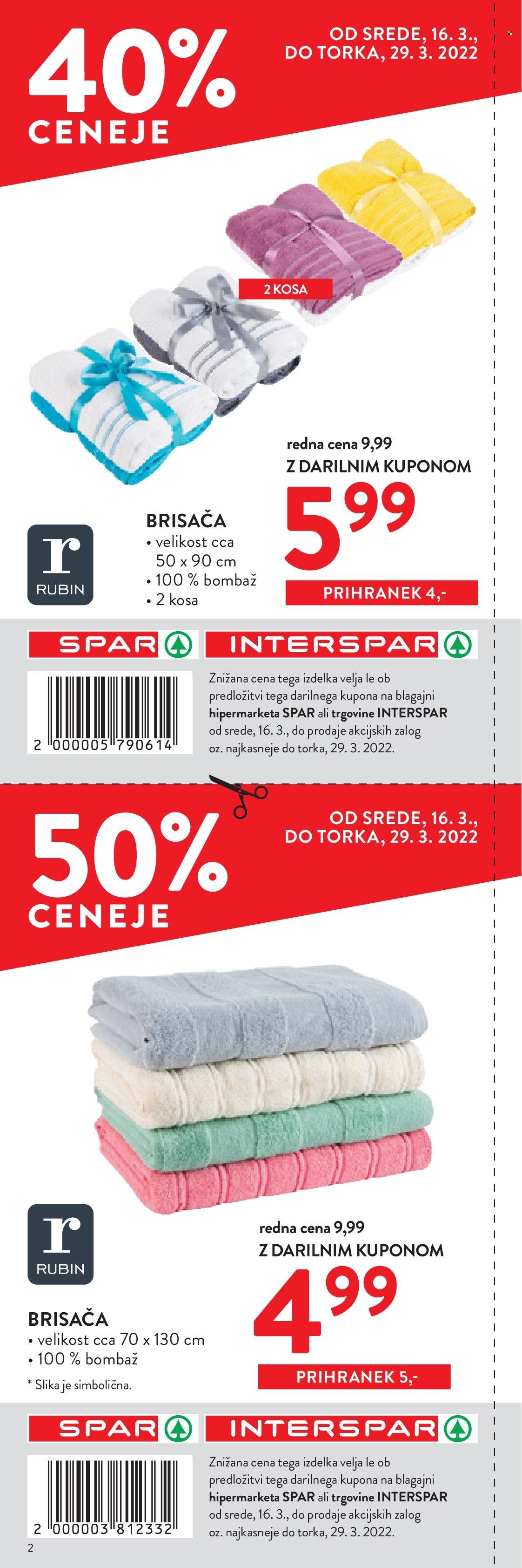 SPAR katalog - 16.3.2022 - 29.3.2022. Stran 2