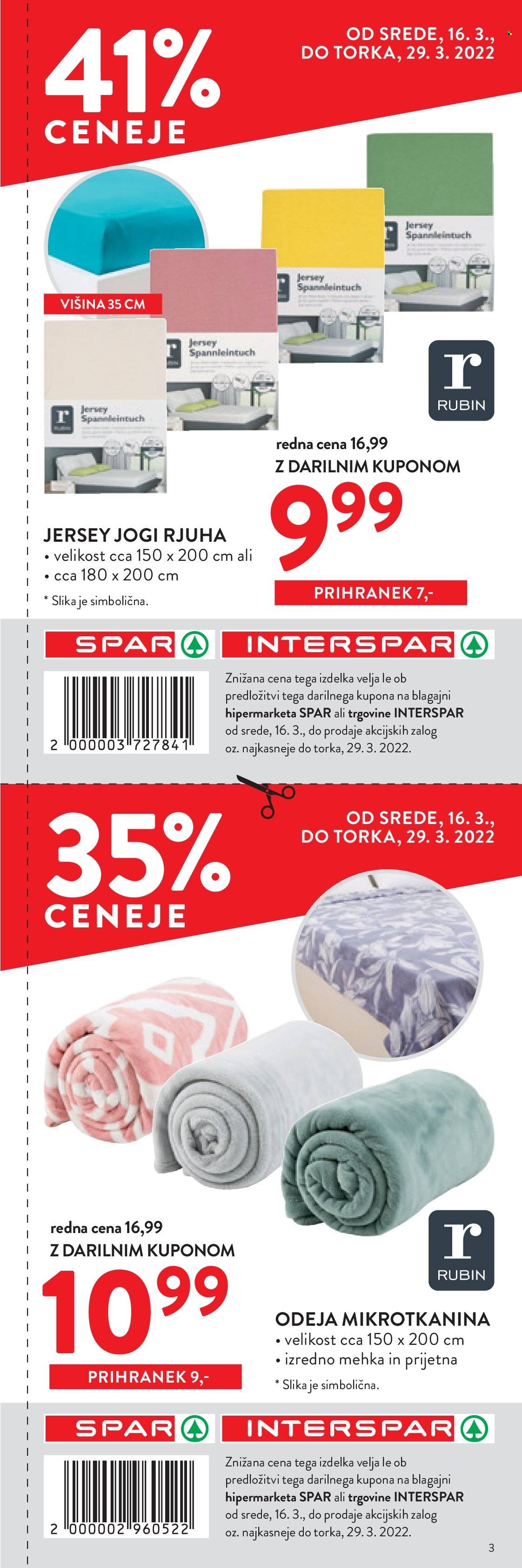 SPAR katalog - 16.3.2022 - 29.3.2022. Stran 3