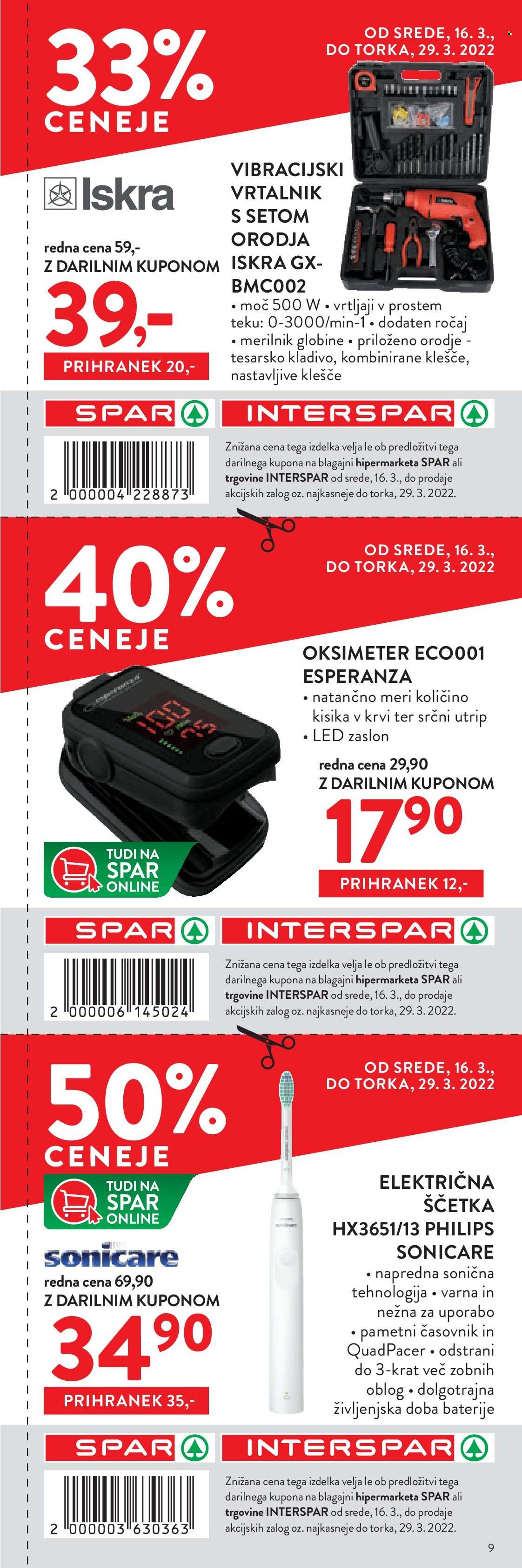 SPAR katalog - 16.3.2022 - 29.3.2022. Stran 9