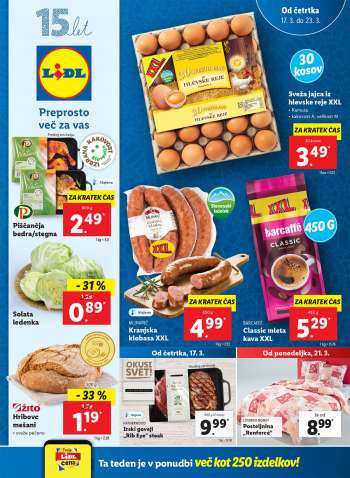Lidl katalog - 17.03.2022 - 27.03.2022.