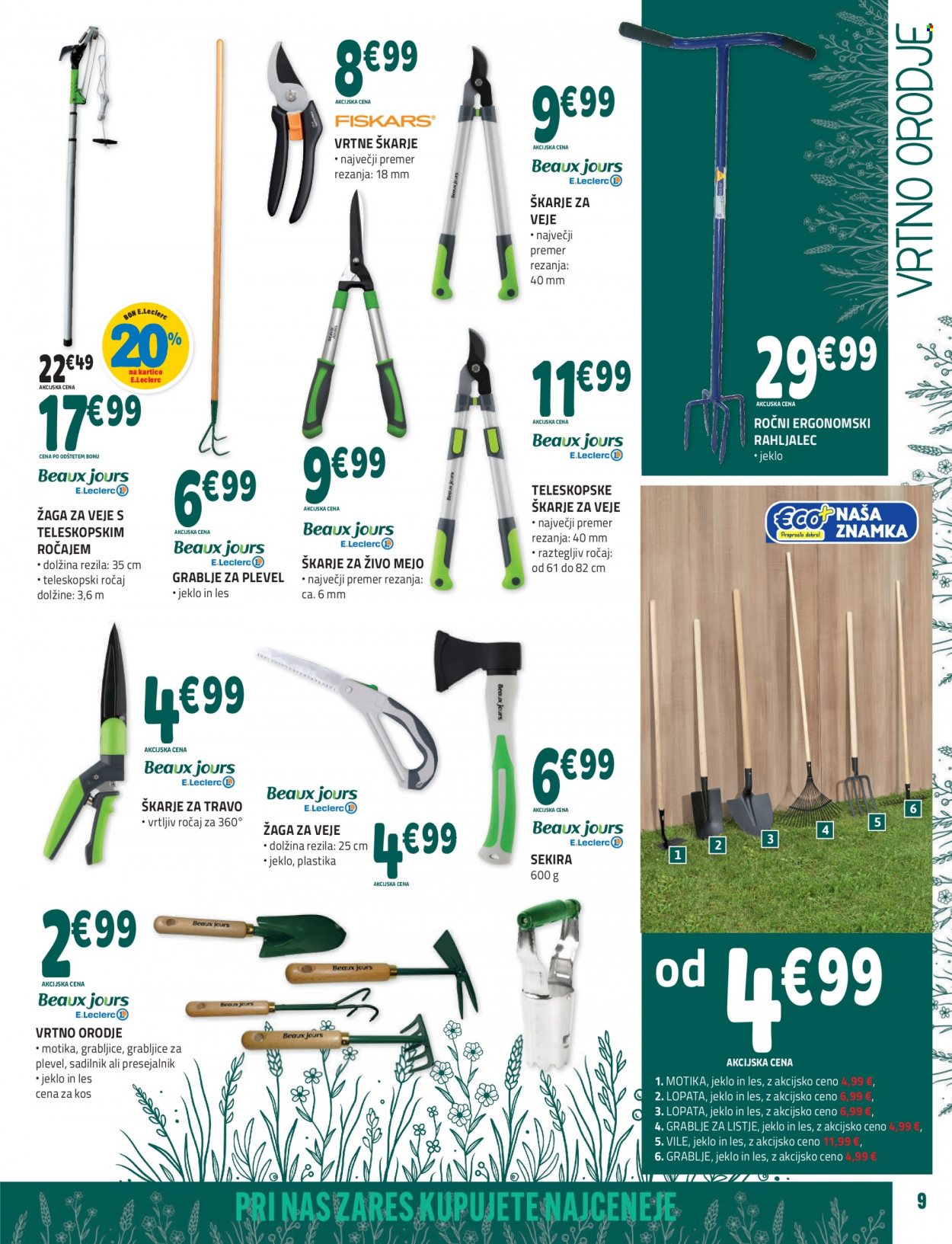 E.Leclerc katalog - 16.3.2022 - 26.3.2022. Stran 9