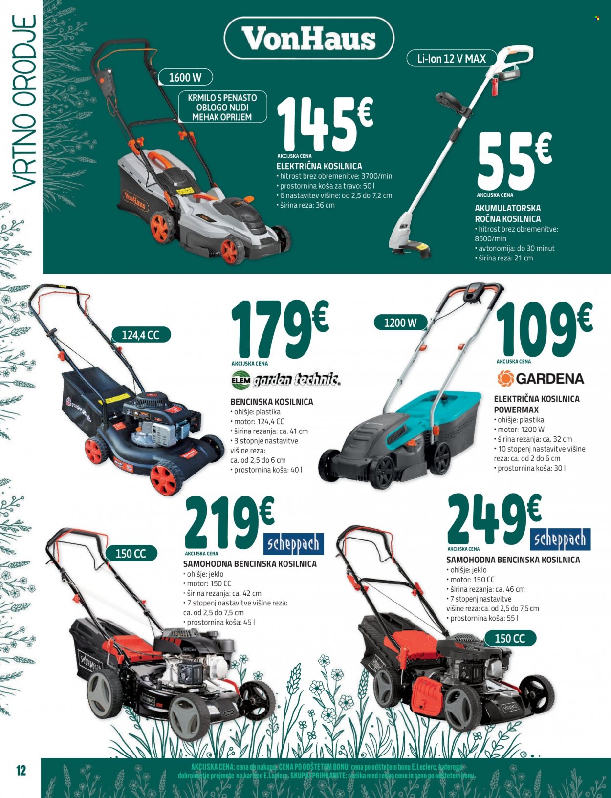 E.Leclerc katalog - 16.3.2022 - 26.3.2022. Stran 12