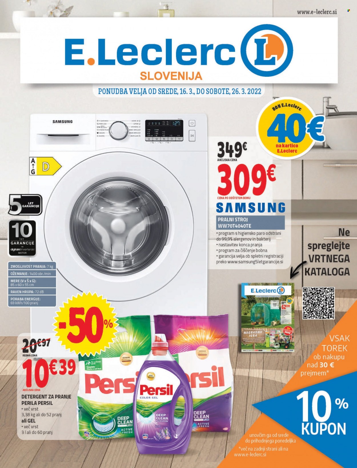 E.Leclerc katalog - 16.3.2022 - 26.3.2022. Stran 1