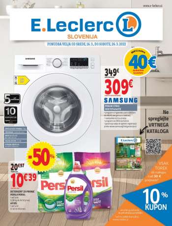 E.Leclerc katalog - 16.03.2022 - 26.03.2022.