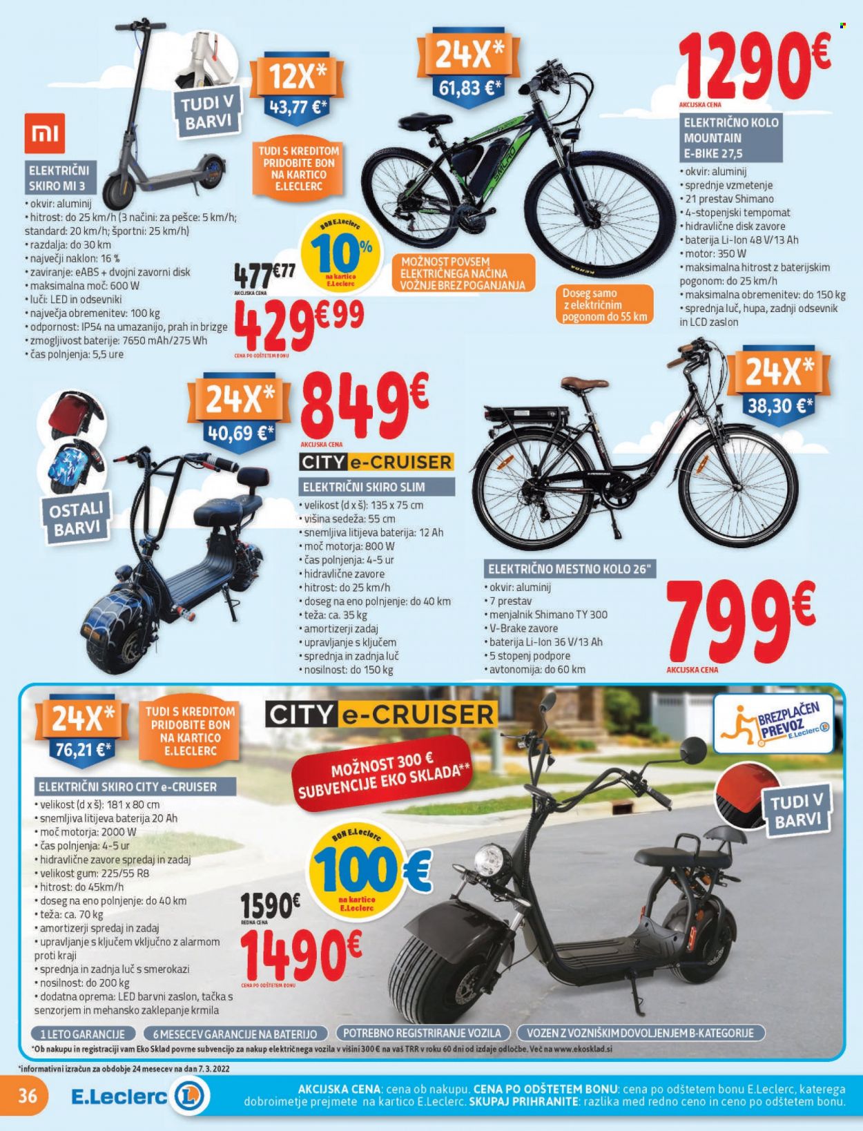 E.Leclerc katalog - 16.3.2022 - 26.3.2022. Stran 36