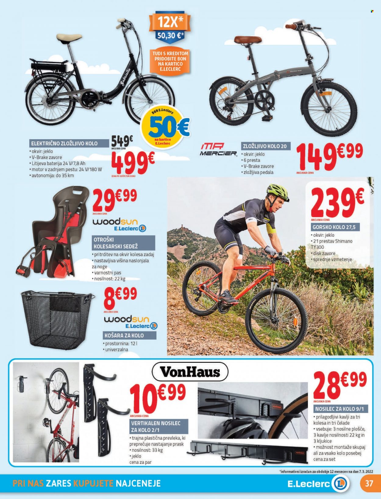 E.Leclerc katalog - 16.3.2022 - 26.3.2022. Stran 37