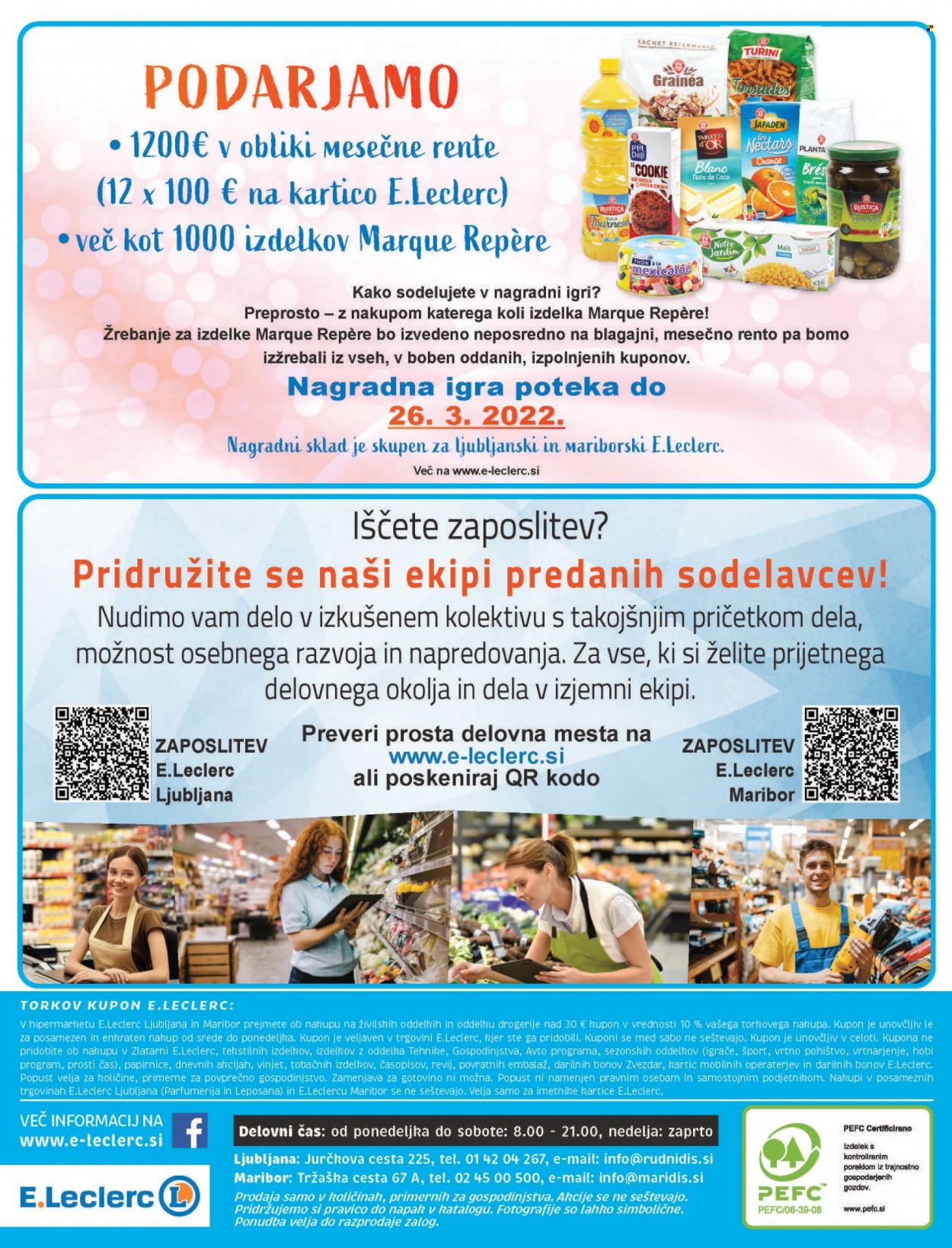 E.Leclerc katalog - 16.3.2022 - 26.3.2022. Stran 48