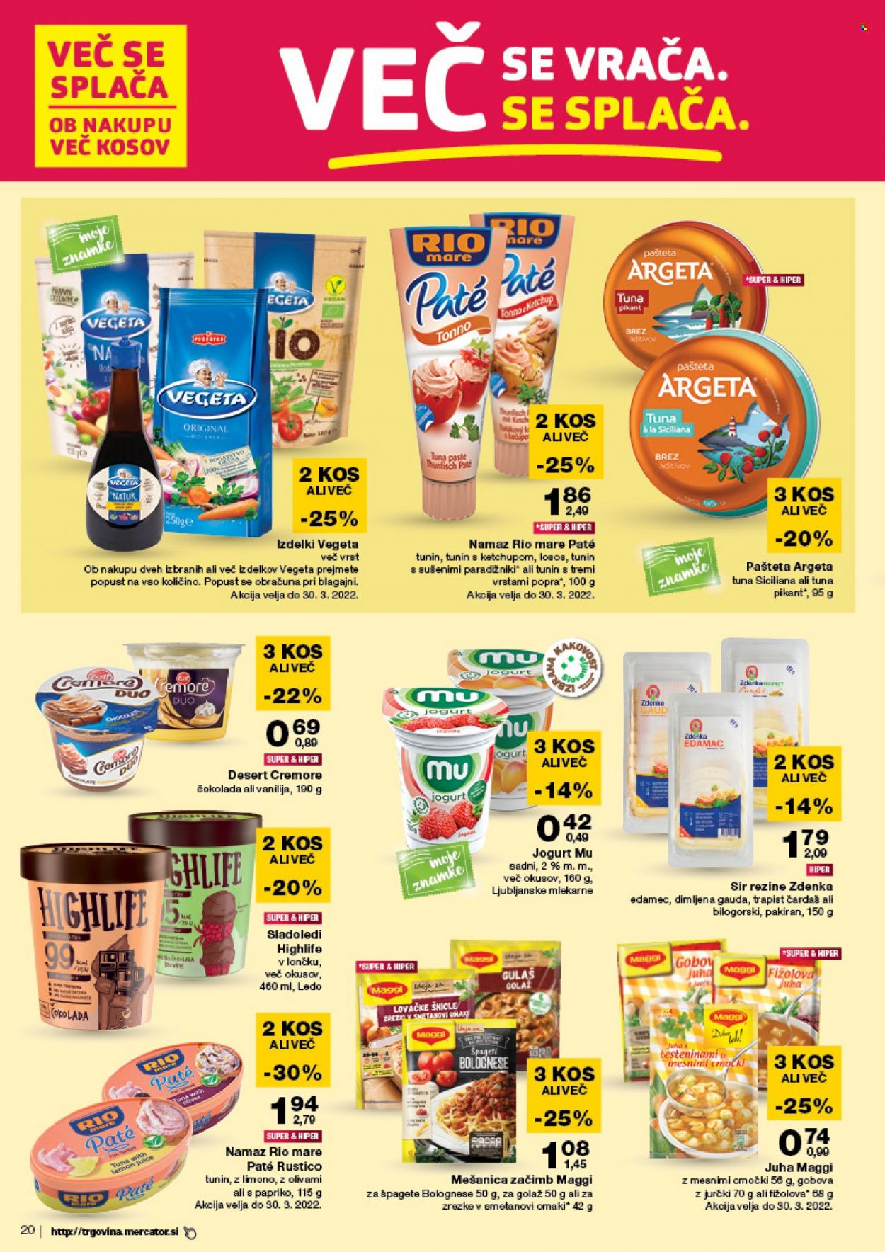 Mercator katalog - 17.3.2022 - 23.3.2022. Stran 20