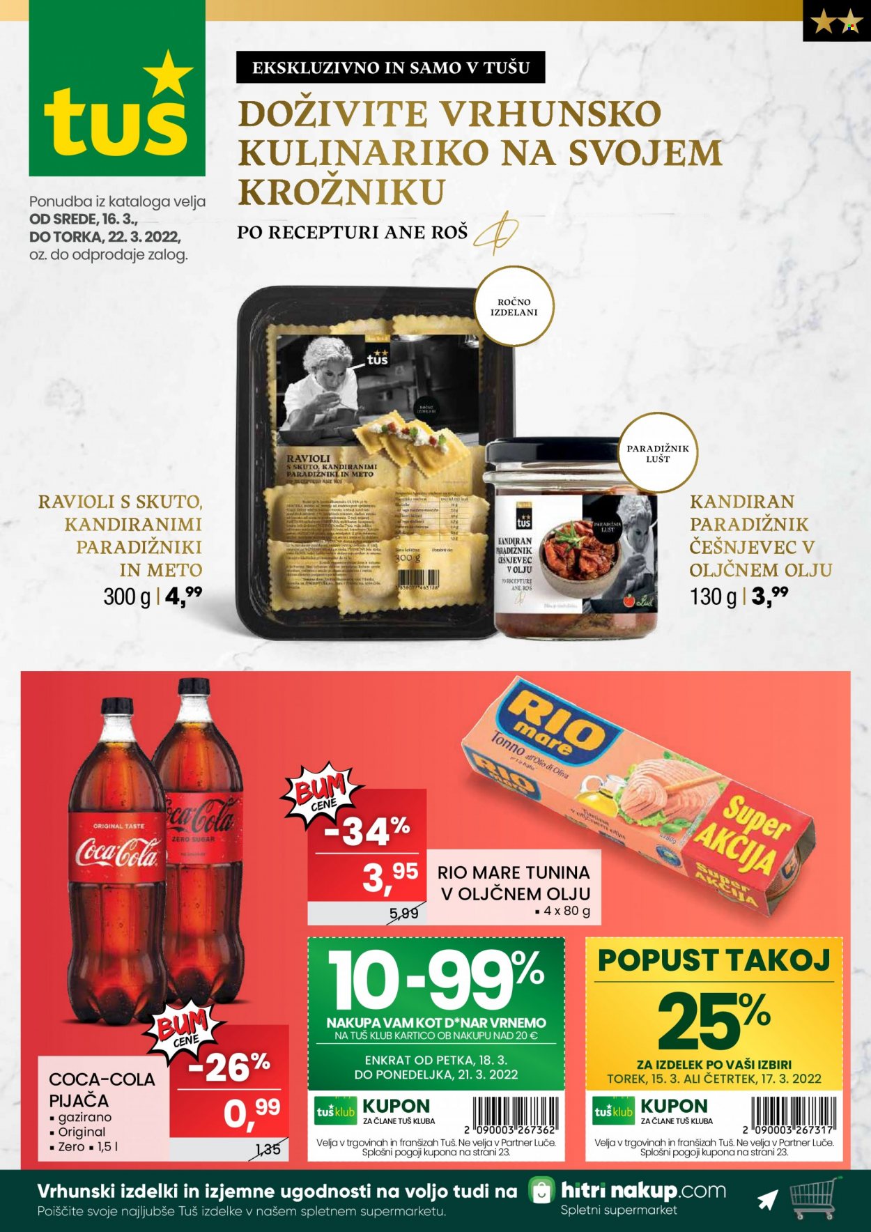 Tuš katalog - 16.3.2022 - 22.3.2022. Stran 1