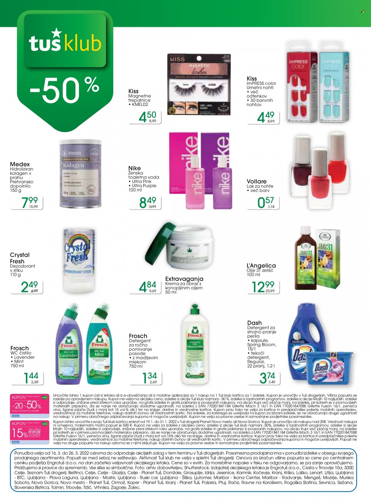 Tuš Drogeria katalog - 16.3.2022 - 26.3.2022. Stran 16