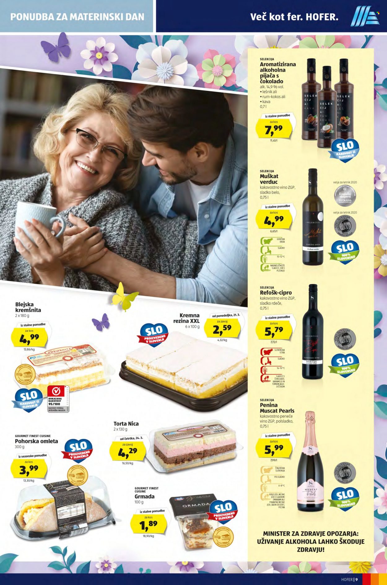 Hofer katalog - 18.3.2022 - 26.3.2022. Stran 9