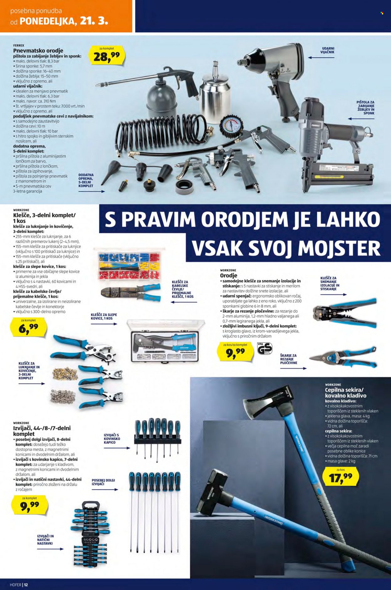 Hofer katalog - 18.3.2022 - 26.3.2022. Stran 12