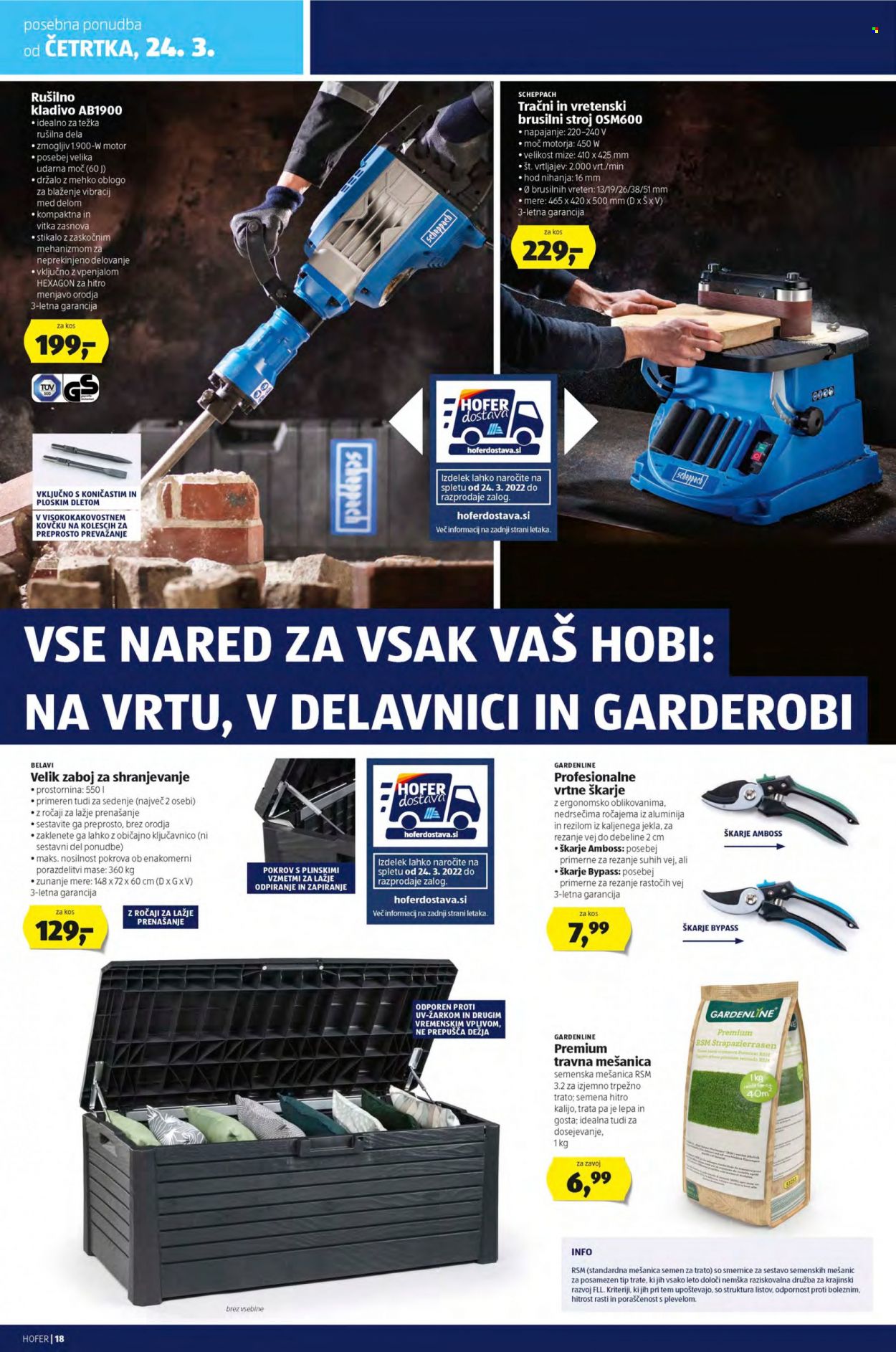 Hofer katalog - 18.3.2022 - 26.3.2022. Stran 18