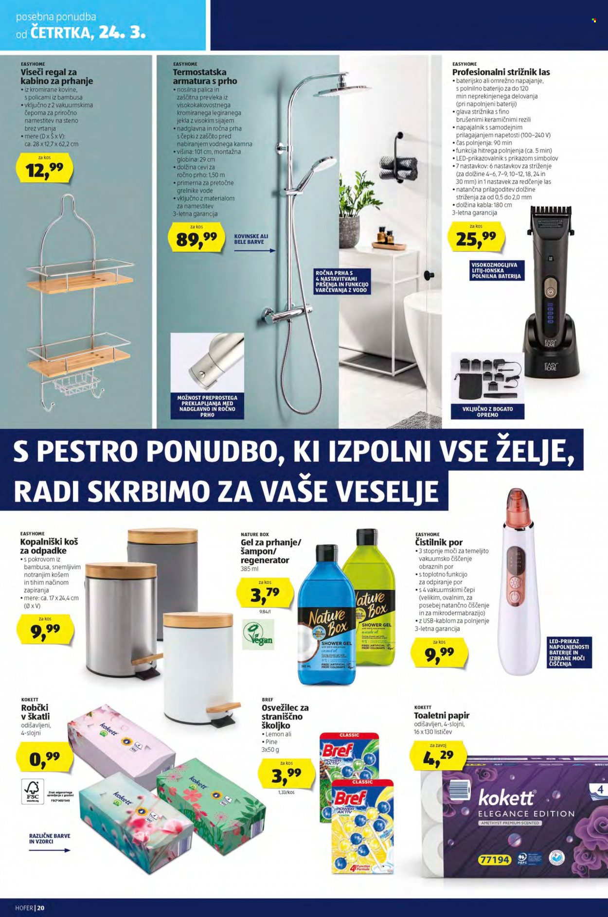 Hofer katalog - 18.3.2022 - 26.3.2022. Stran 20