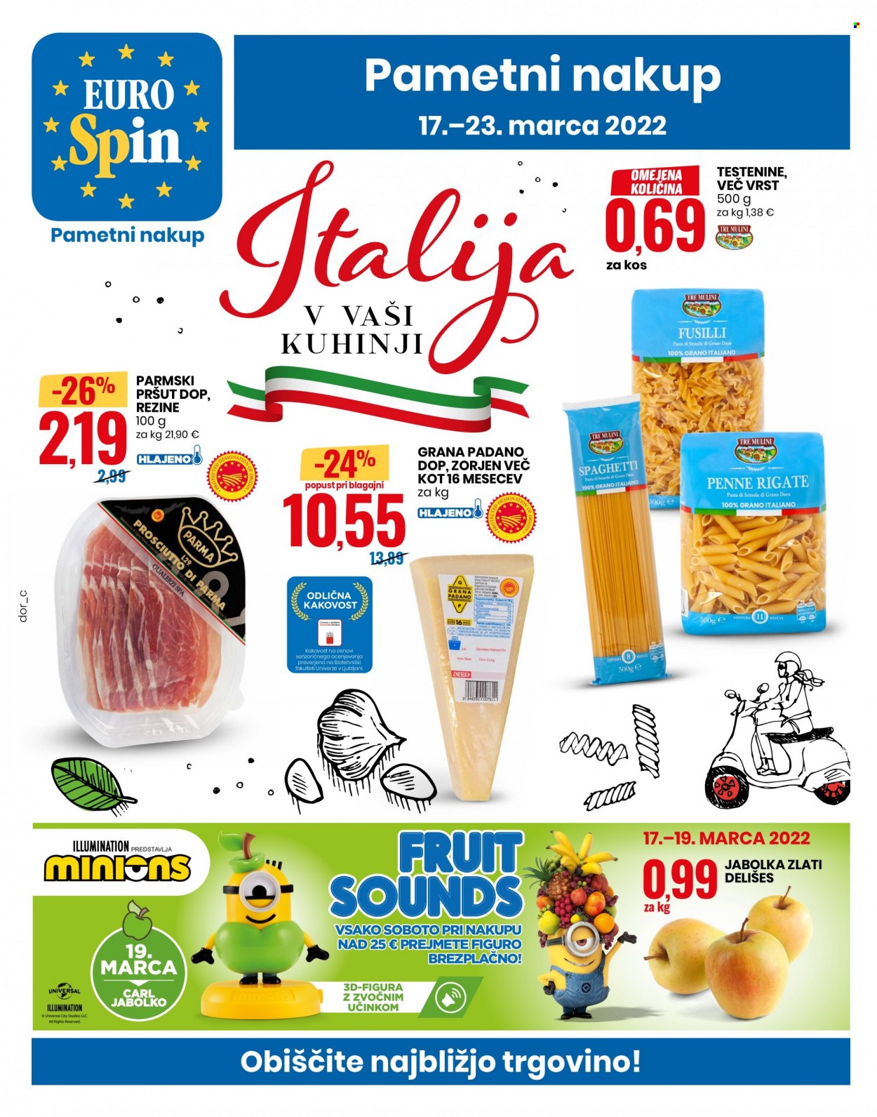 EuroSpin katalog - 17.3.2022 - 23.3.2022. Stran 1