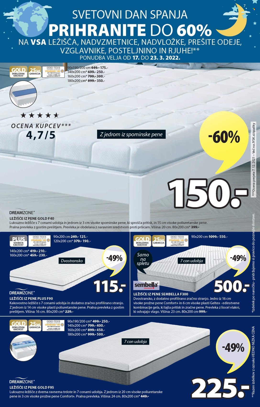 JYSK katalog - 17.3.2022 - 30.3.2022. Stran 7