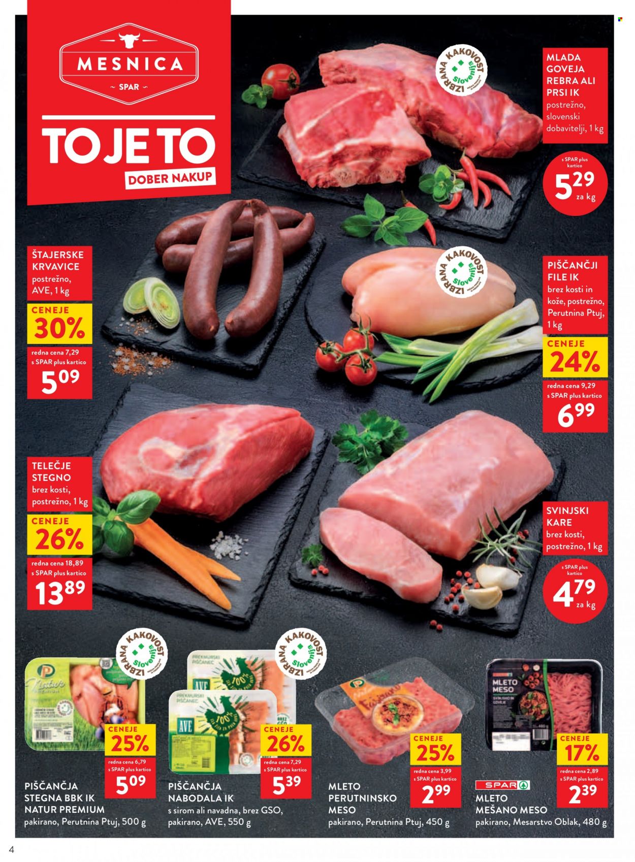 SPAR katalog - 23.3.2022 - 5.4.2022. Stran 4