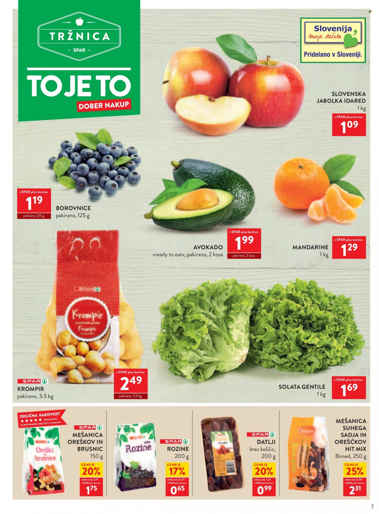 SPAR katalog - 23.3.2022 - 5.4.2022. Stran 7