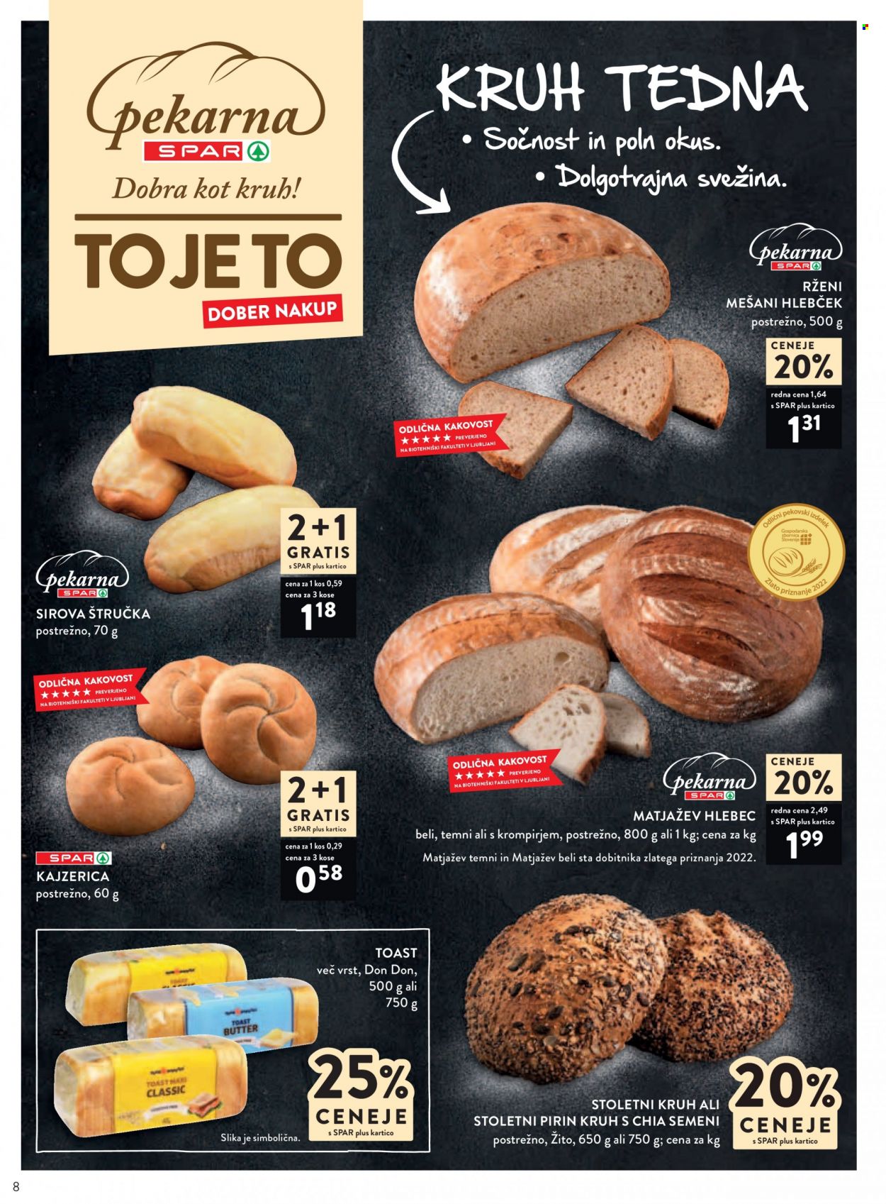 SPAR katalog - 23.3.2022 - 5.4.2022. Stran 8