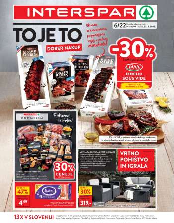 INTERSPAR katalog - 23.03.2022 - 05.04.2022.