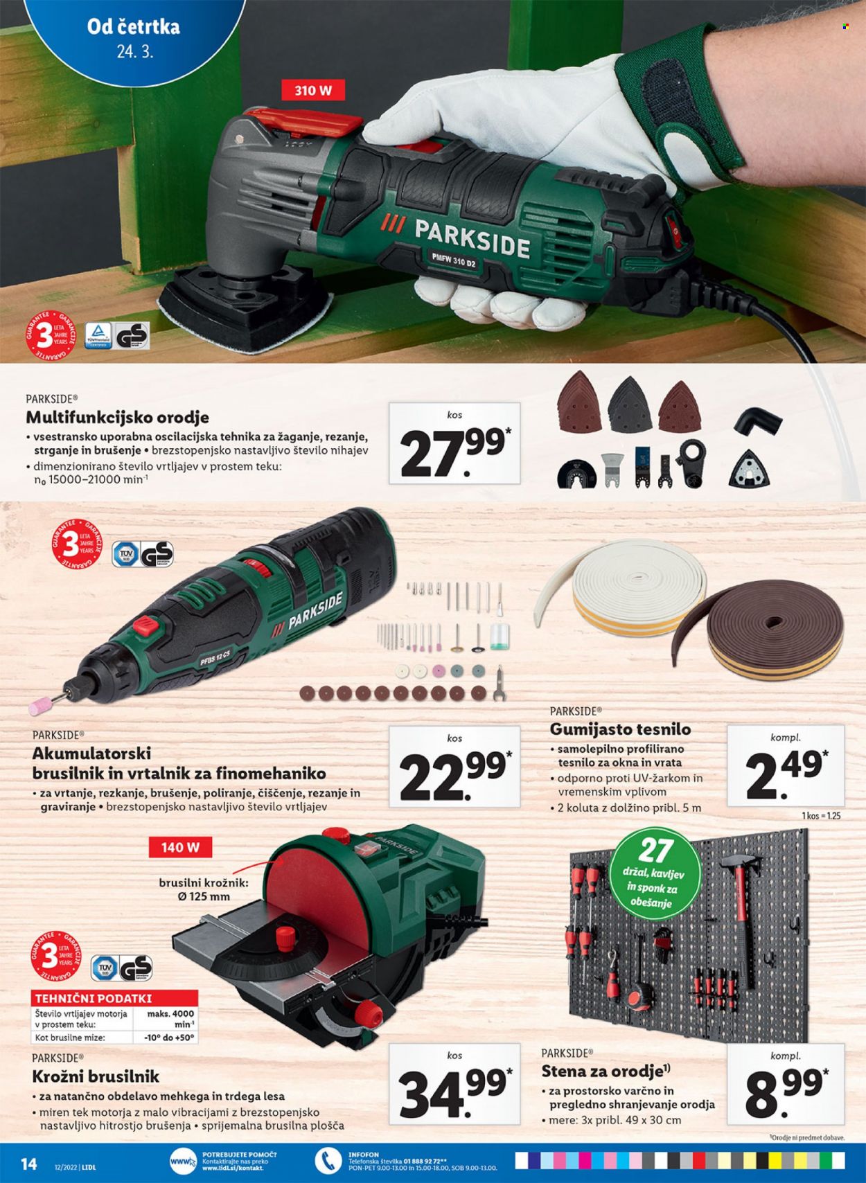 Lidl katalog - 24.3.2022 - 3.4.2022. Stran 18