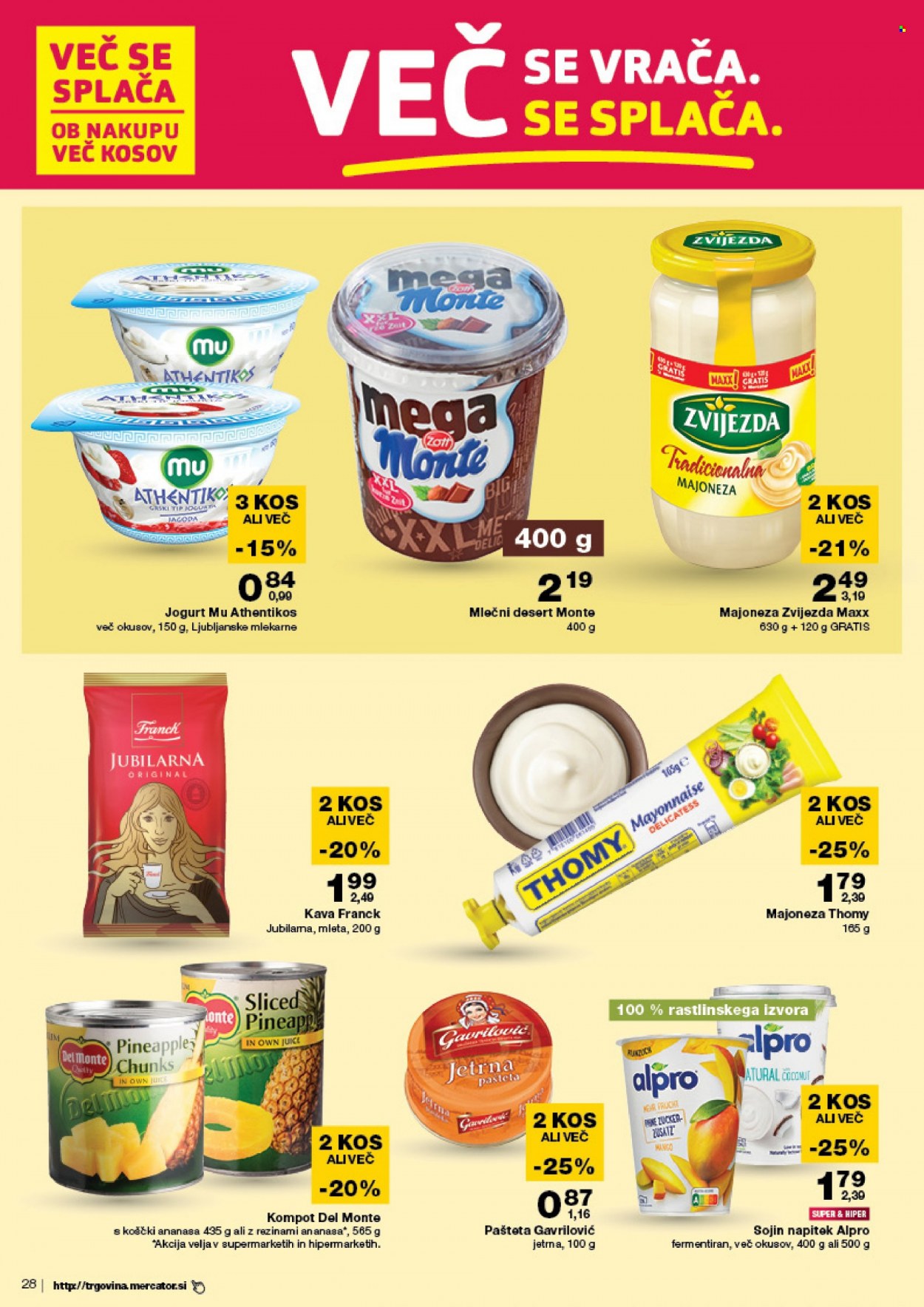 Mercator katalog - 24.3.2022 - 30.3.2022. Stran 28