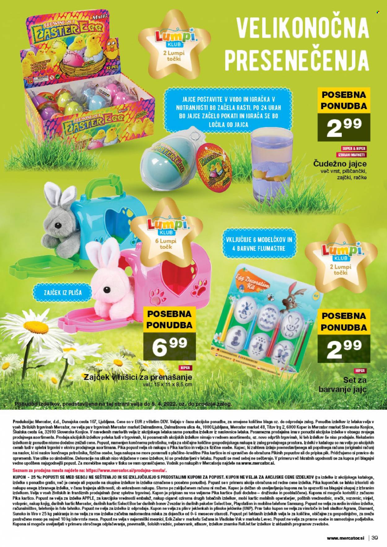 Mercator katalog - 24.3.2022 - 30.3.2022. Stran 39