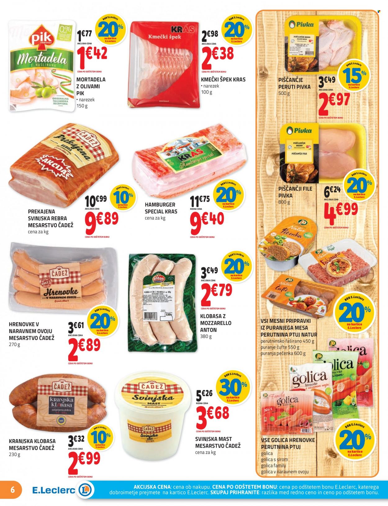 E.Leclerc katalog - 23.3.2022 - 2.4.2022. Stran 6