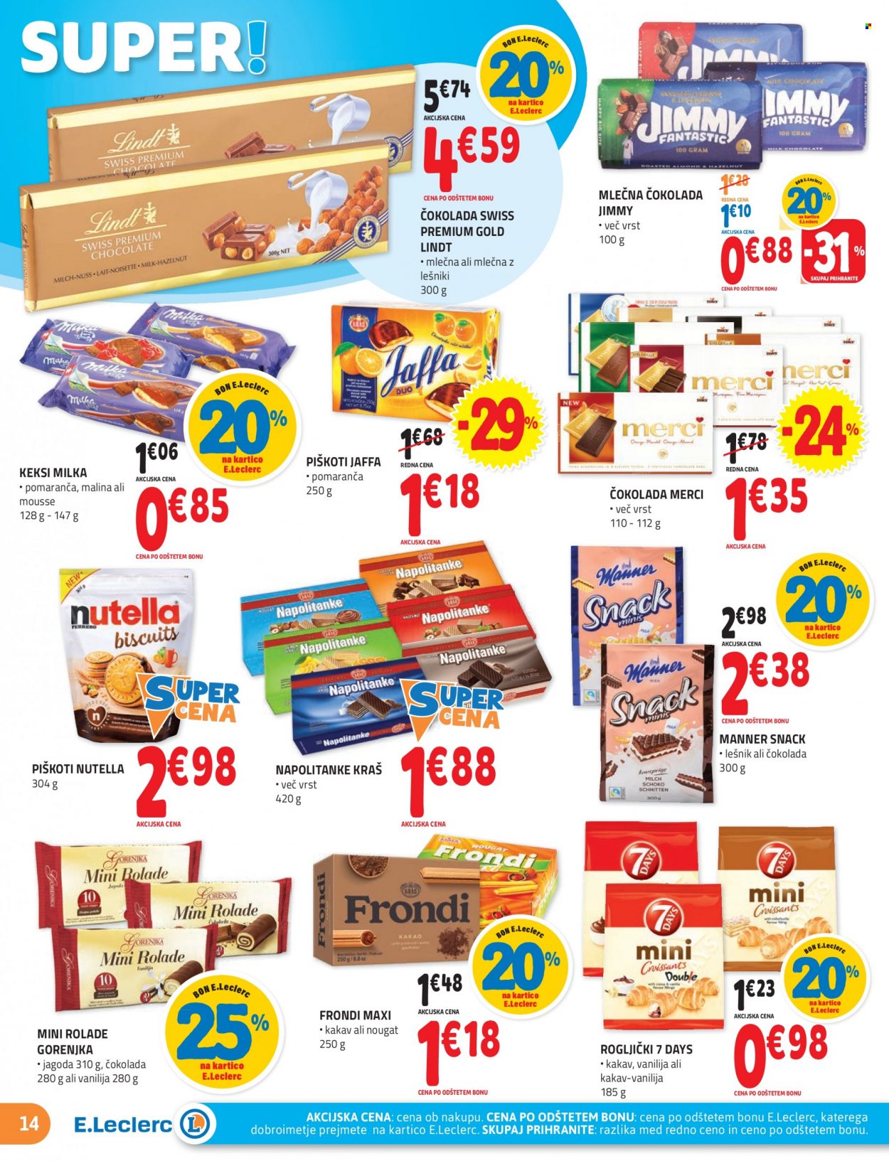 E.Leclerc katalog - 23.3.2022 - 2.4.2022. Stran 14