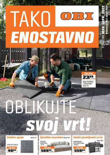 OBI katalog - 23.03.2022 - 03.04.2022.