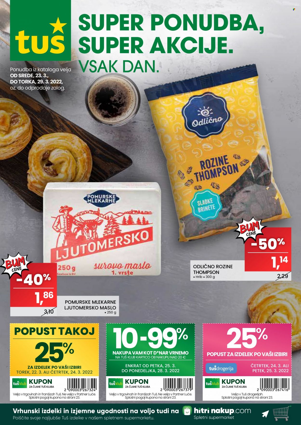Tuš katalog - 23.3.2022 - 29.3.2022. Stran 1