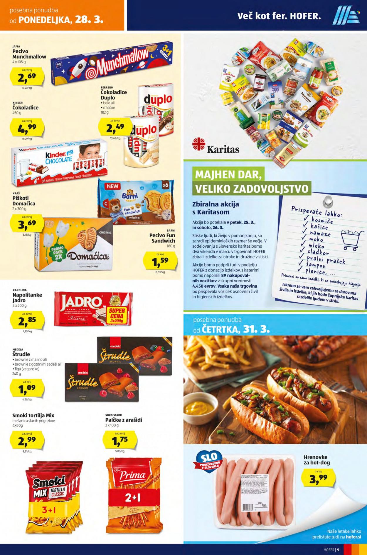 Hofer katalog - 25.3.2022 - 2.4.2022. Stran 9