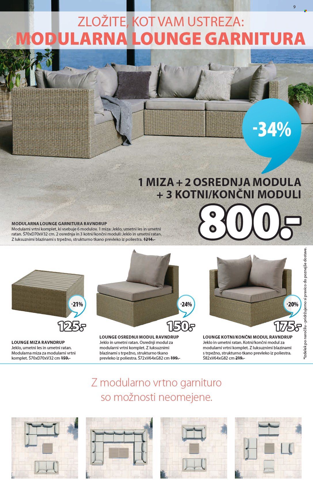 JYSK katalog - 24.3.2022 - 6.4.2022. Stran 9
