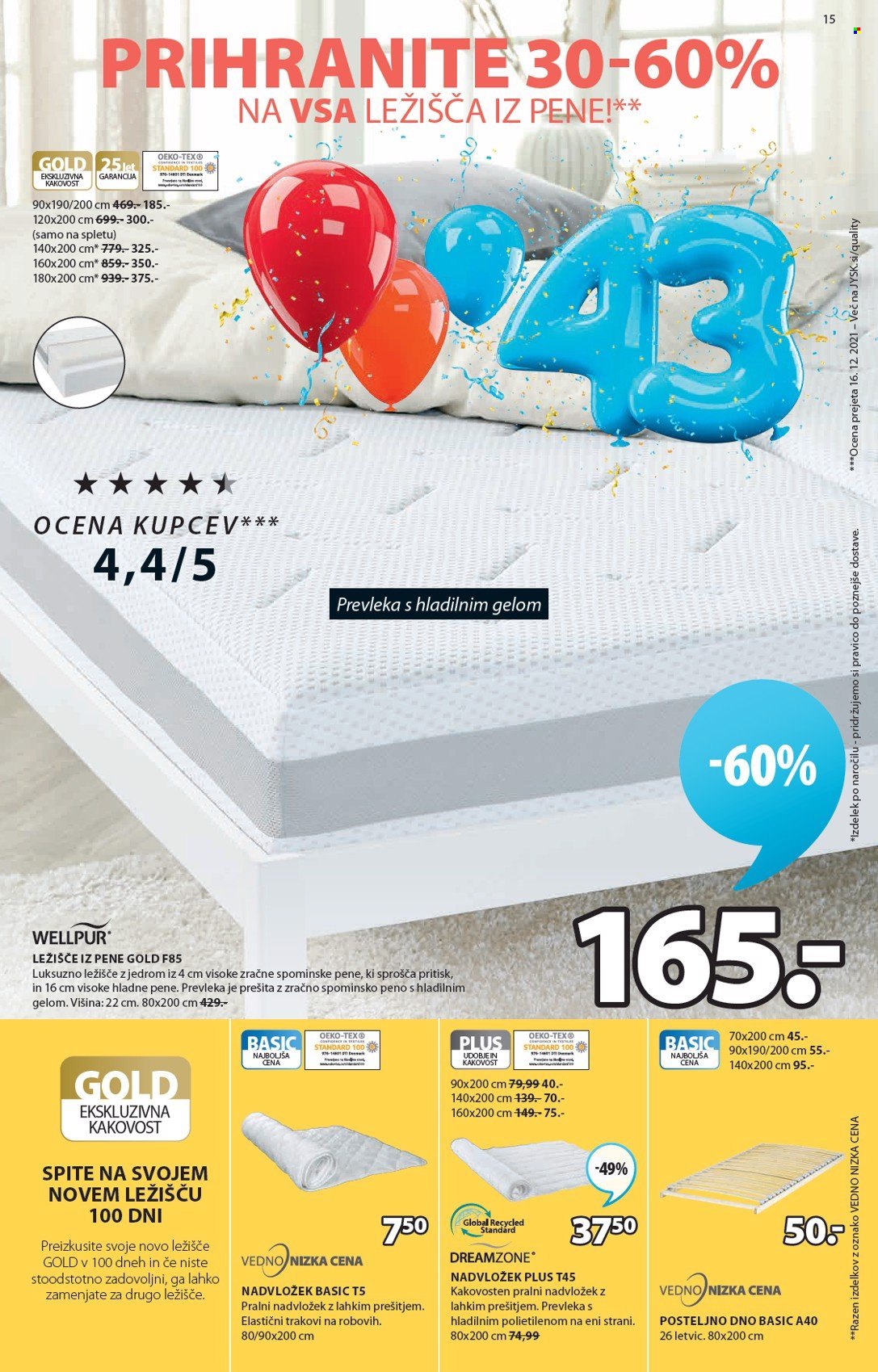 JYSK katalog - 24.3.2022 - 6.4.2022. Stran 15