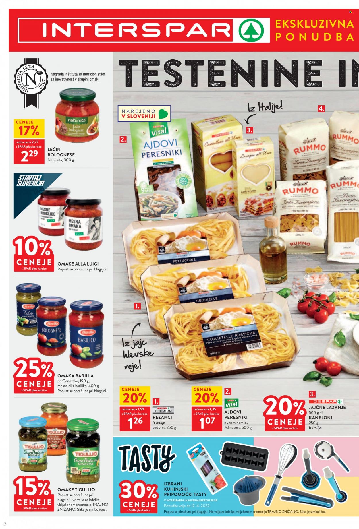 INTERSPAR katalog - 30.3.2022 - 12.4.2022. Stran 2