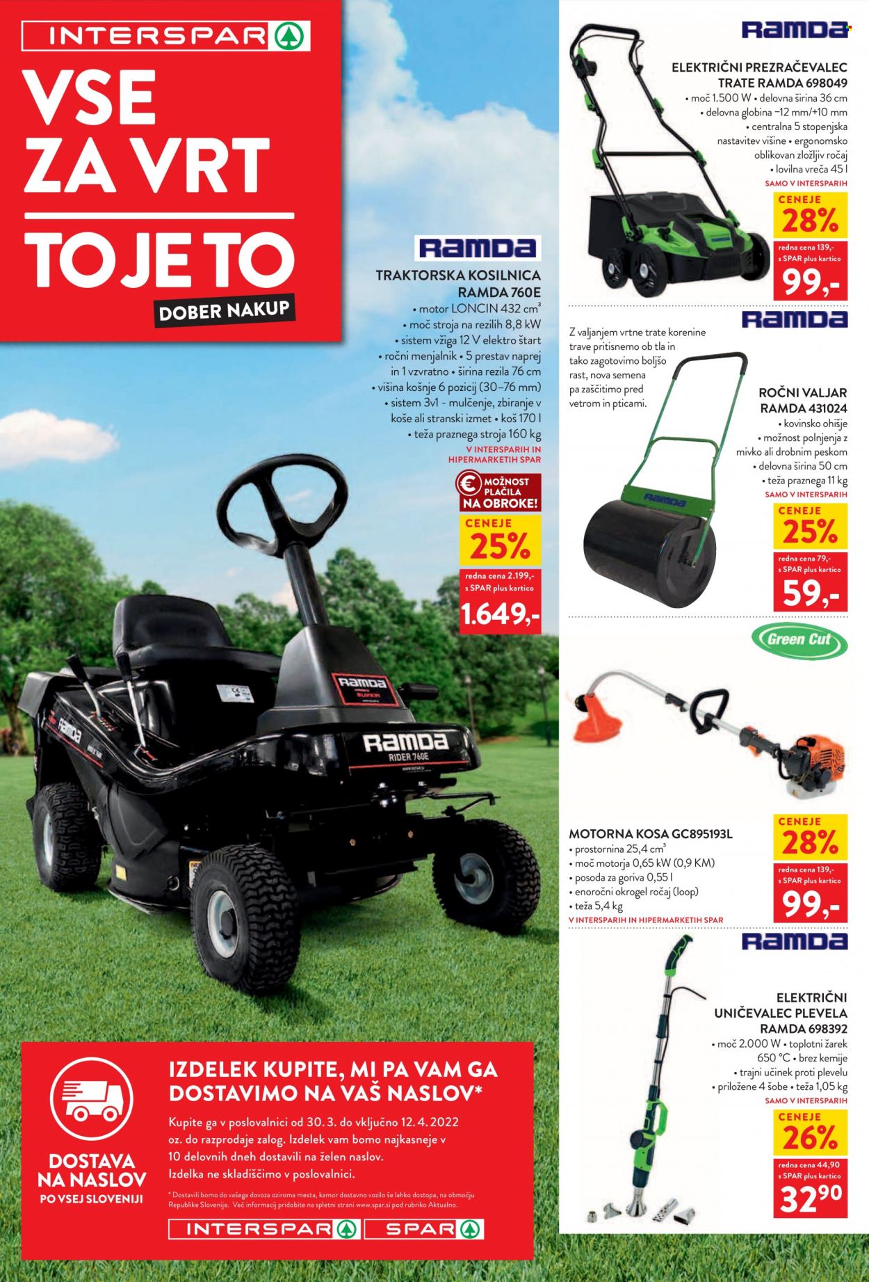 INTERSPAR katalog - 30.3.2022 - 12.4.2022. Stran 4