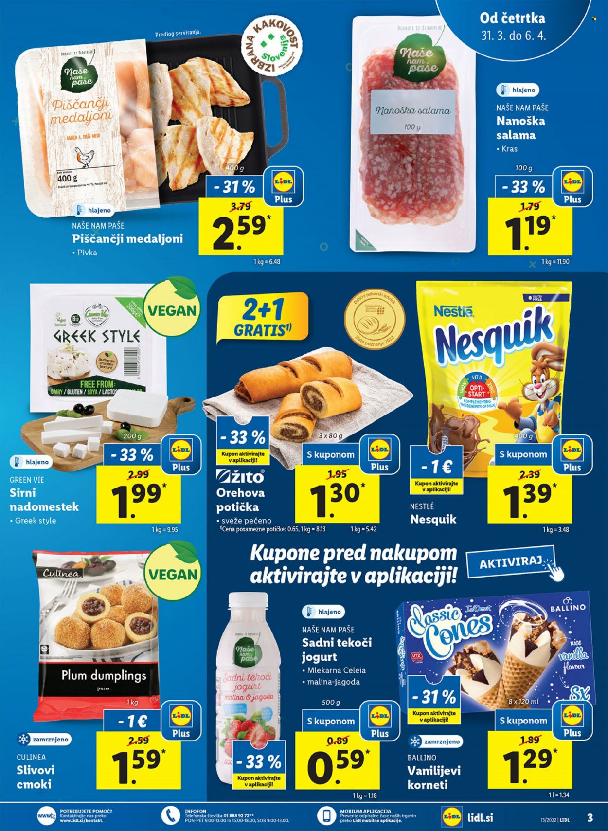 Lidl katalog - 31.3.2022 - 10.4.2022. Stran 3