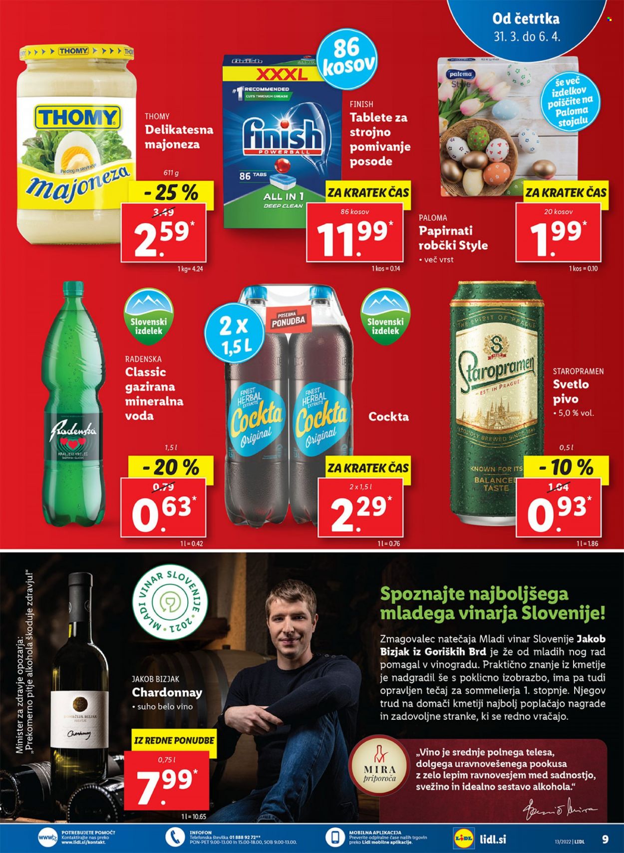 Lidl katalog - 31.3.2022 - 10.4.2022. Stran 9