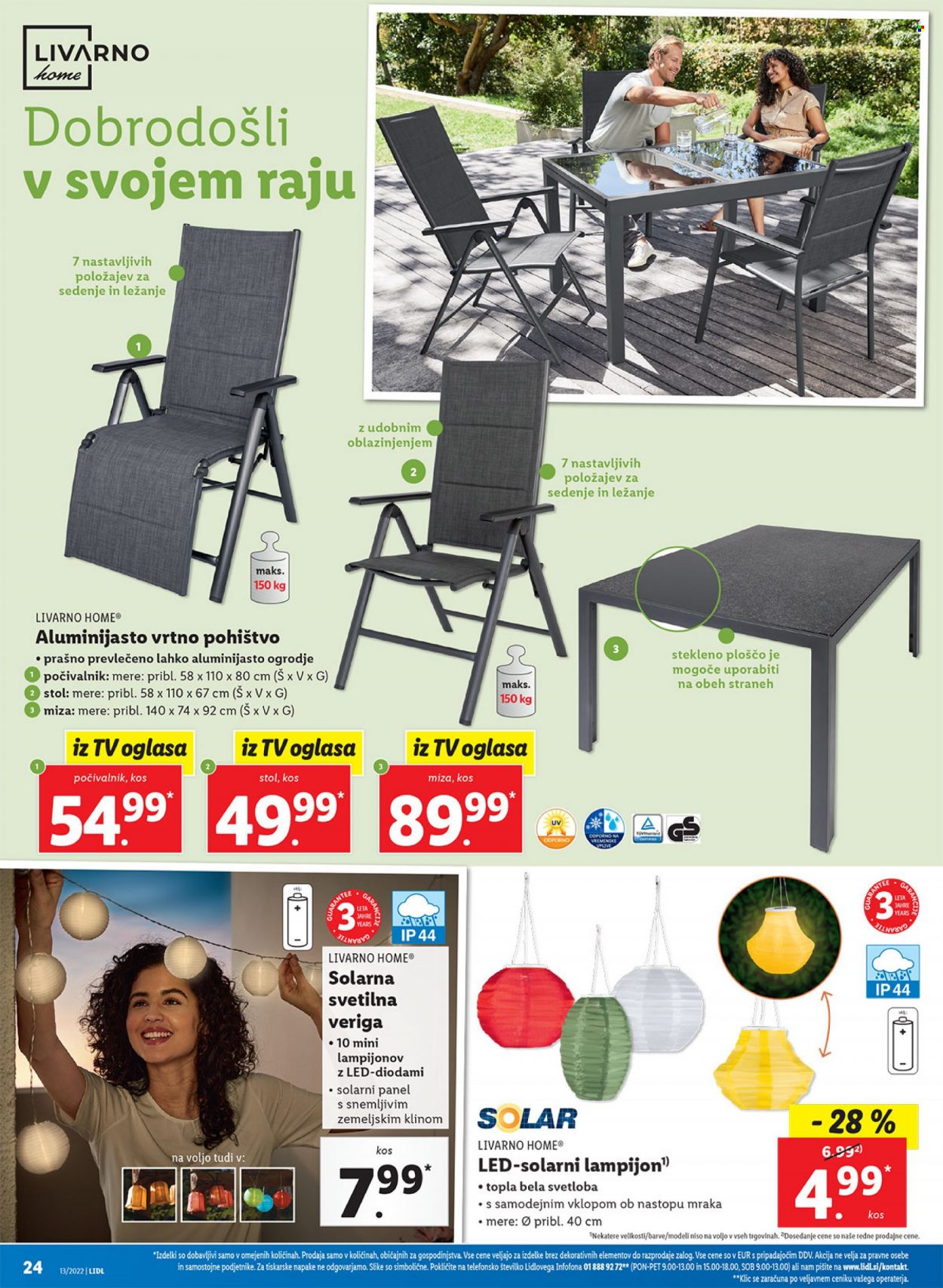 Lidl katalog - 31.3.2022 - 10.4.2022. Stran 28