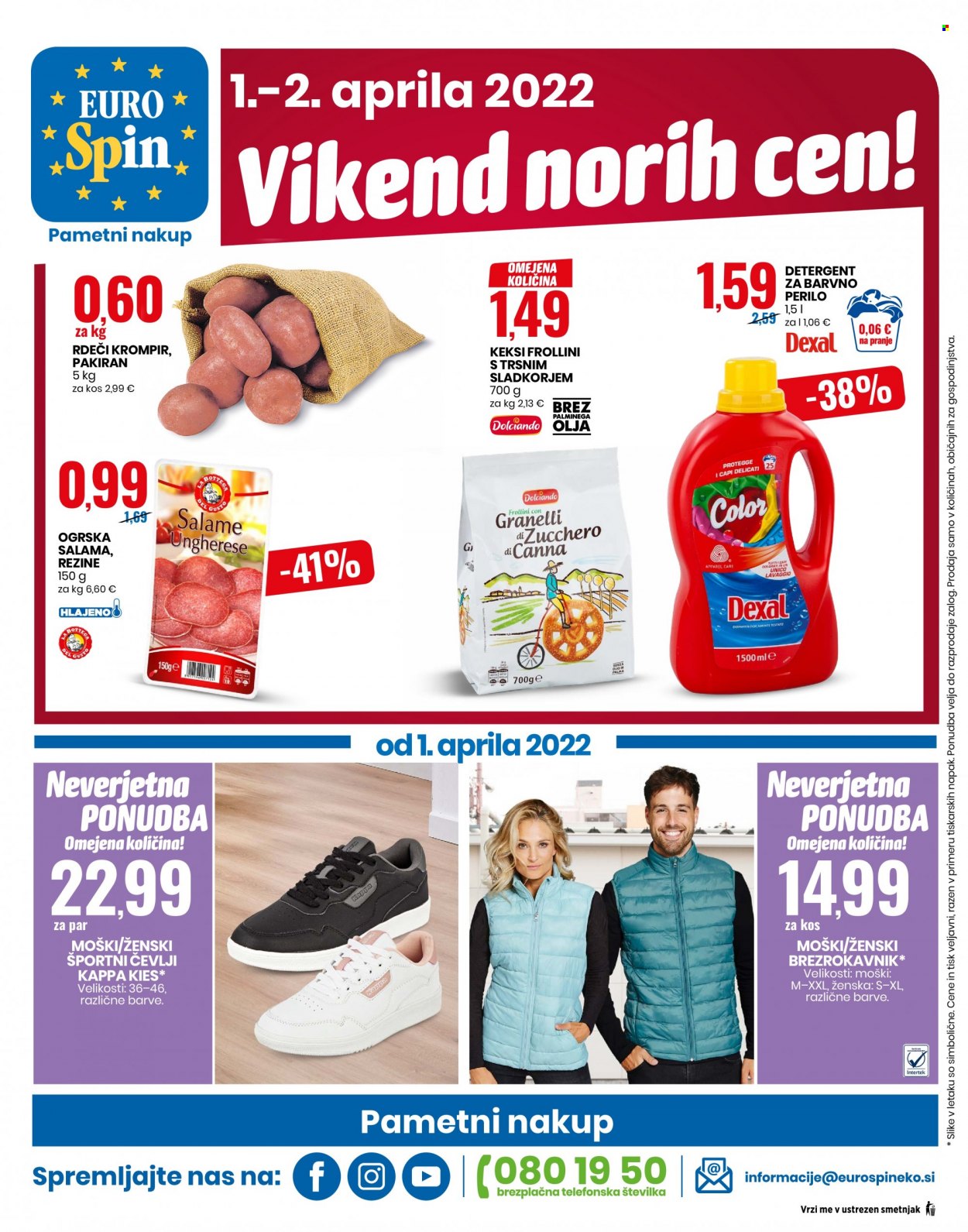 EuroSpin katalog - 31.3.2022 - 6.4.2022. Stran 12