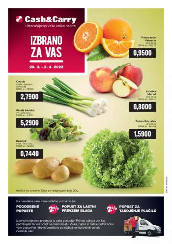 Mercator Cash & Carry katalog - 28.03.2022 - 02.04.2022.