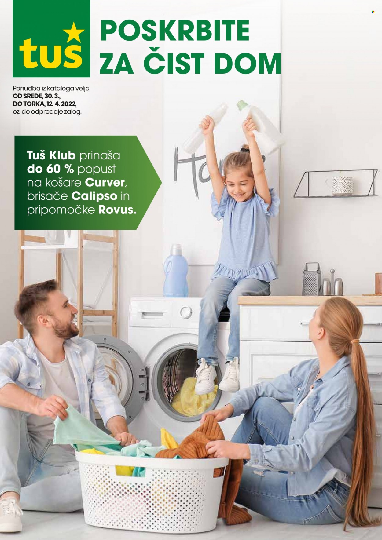 Tuš katalog - 30.3.2022 - 12.4.2022. Stran 1