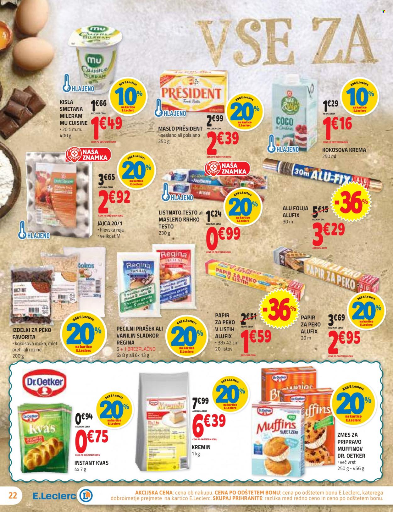 E.Leclerc katalog - 30.3.2022 - 9.4.2022. Stran 22