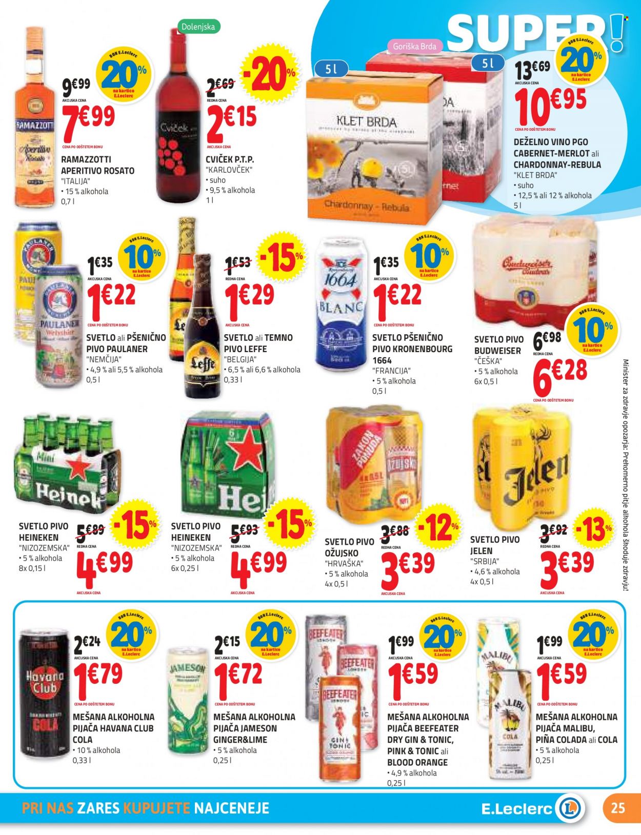 E.Leclerc katalog - 30.3.2022 - 9.4.2022. Stran 25