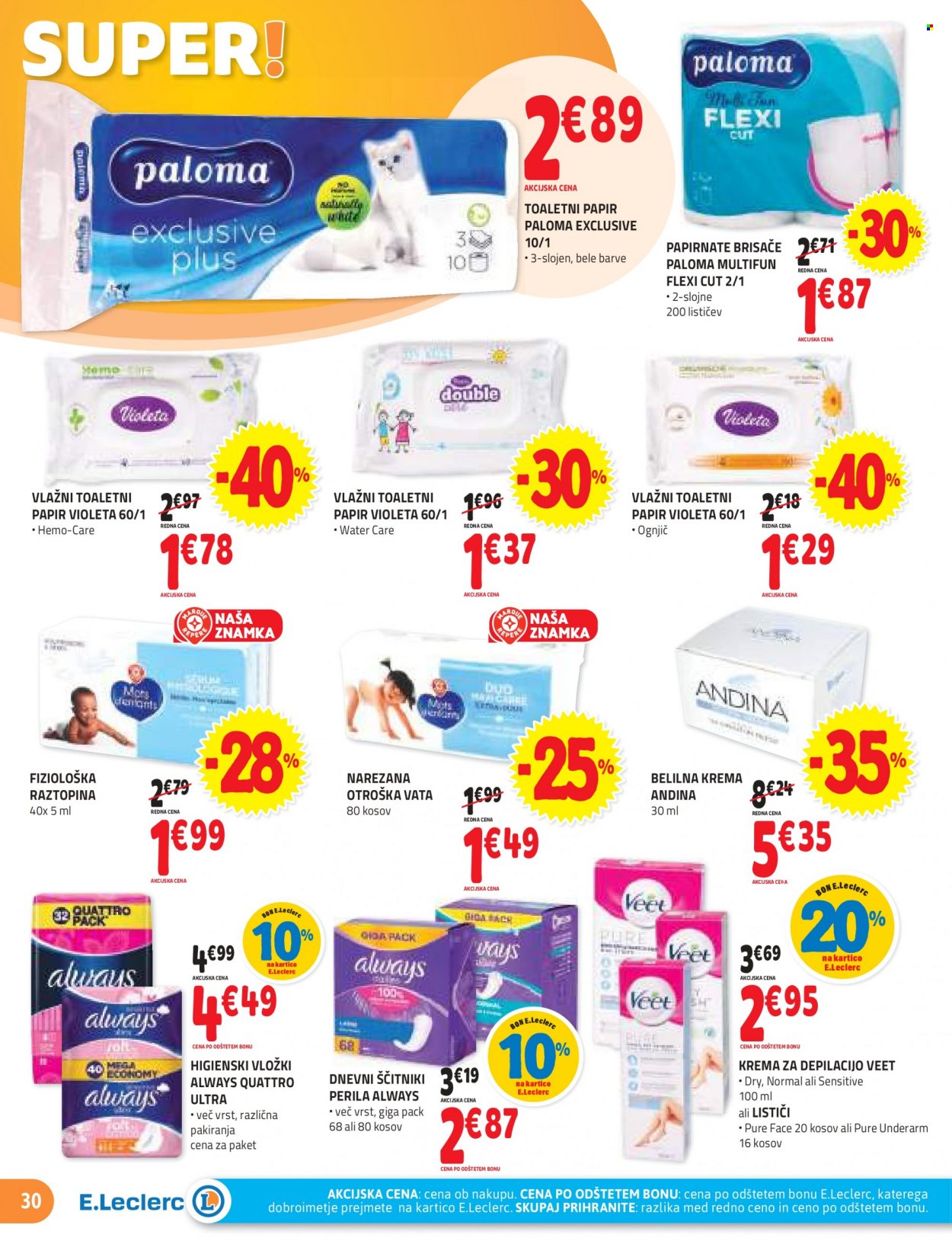 E.Leclerc katalog - 30.3.2022 - 9.4.2022. Stran 30