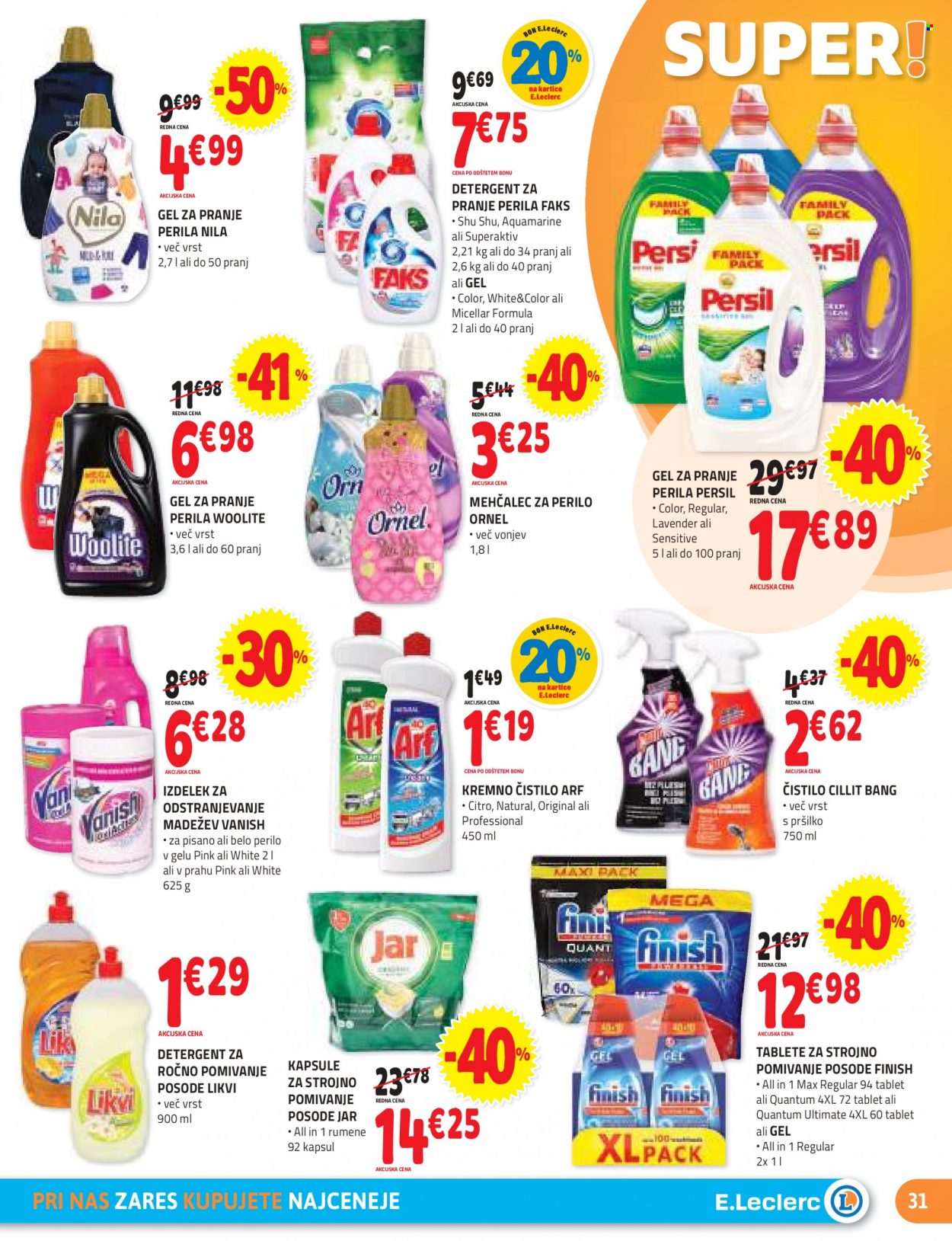 E.Leclerc katalog - 30.3.2022 - 9.4.2022. Stran 31