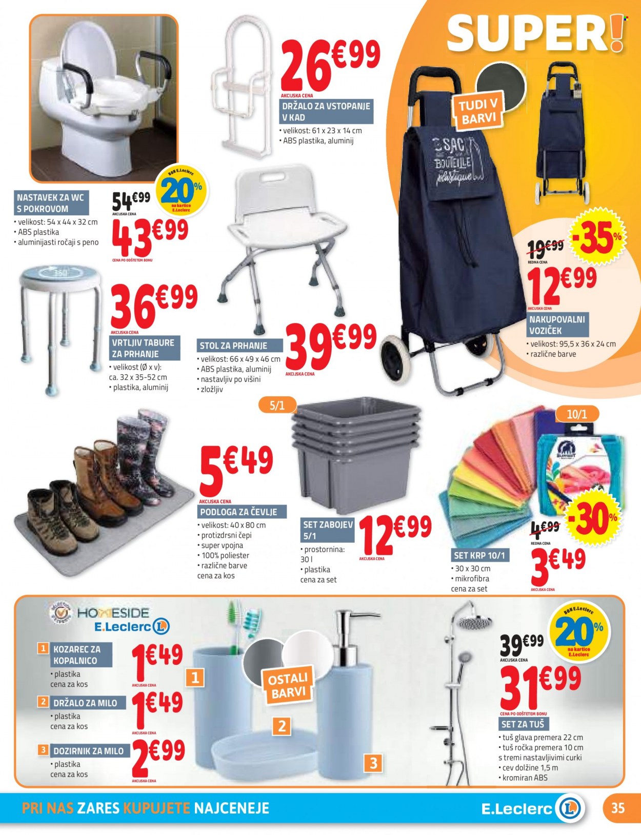 E.Leclerc katalog - 30.3.2022 - 9.4.2022. Stran 35