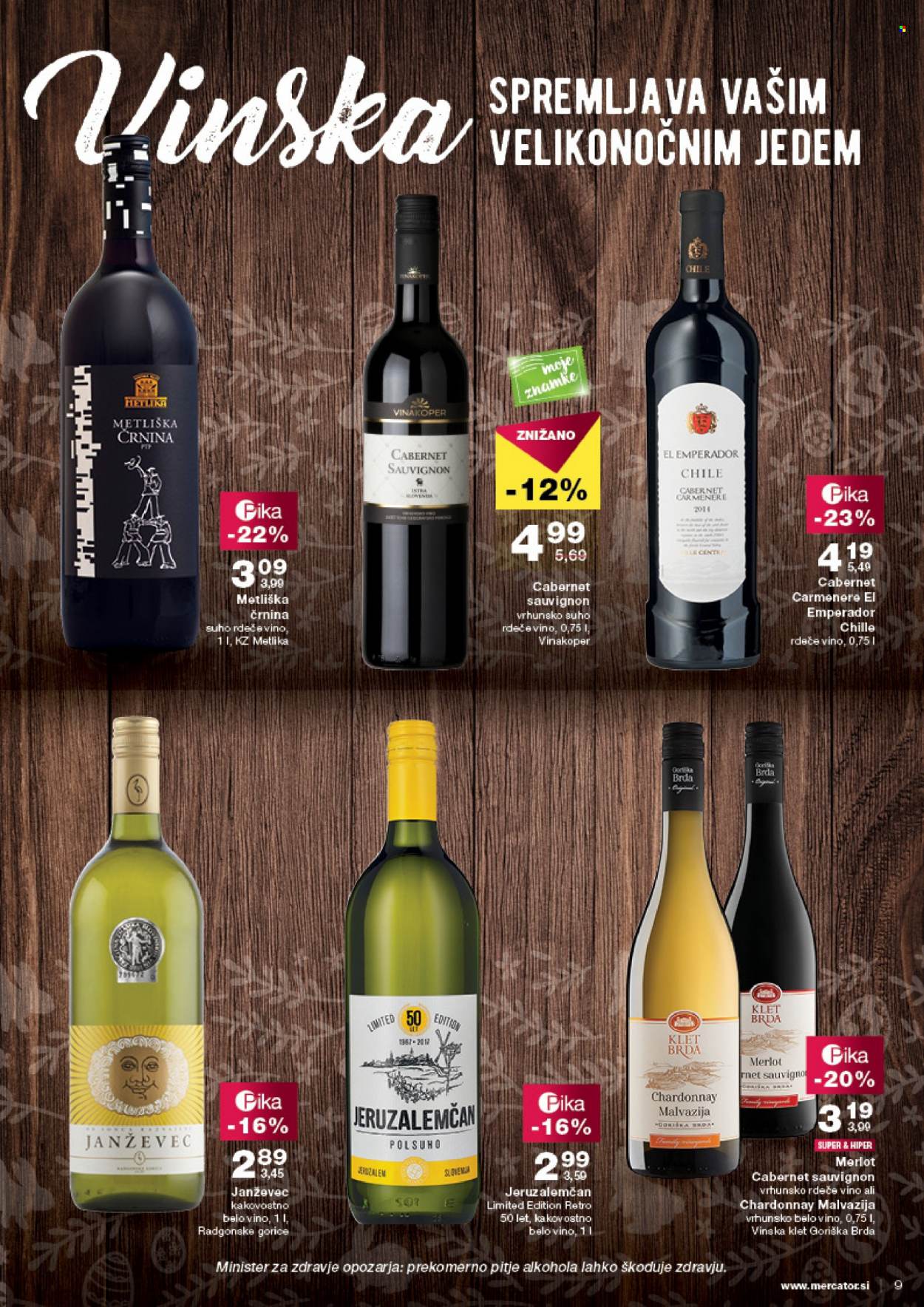 Mercator katalog - 31.3.2022 - 6.4.2022. Stran 9