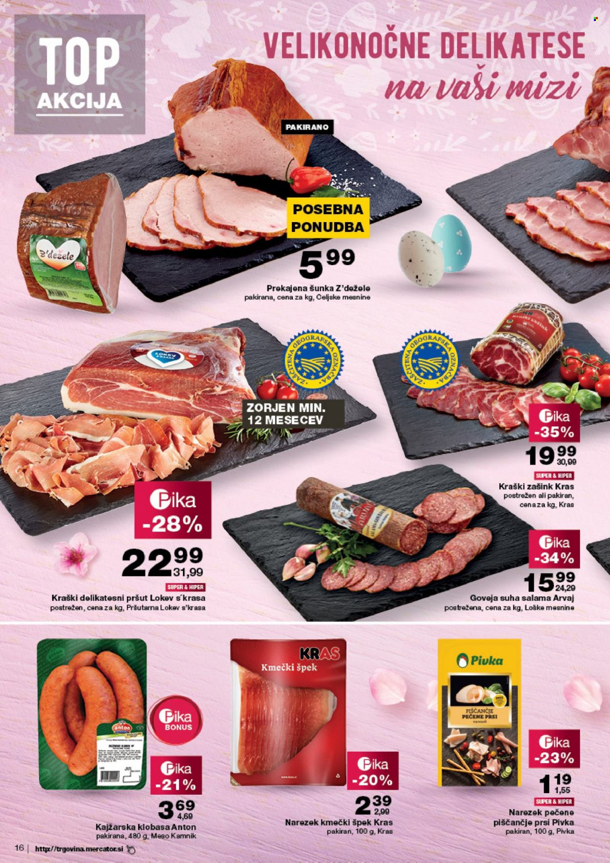 Mercator katalog - 31.3.2022 - 6.4.2022. Stran 16